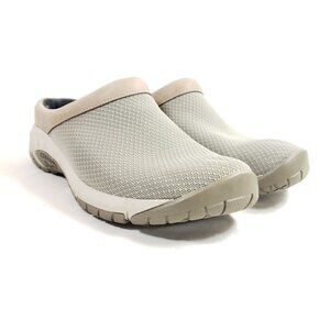 Merrell Womens Size 8 Encore Breeze Slip-On Clogs Gray & Beige